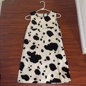 VINTAGE GAP COW PRINT MINI DRESS